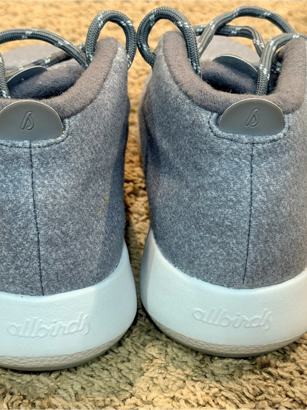 Allbirds Merino Wool Mid Runner Up Mizzle Womens WRUM Size 10 Sneakers